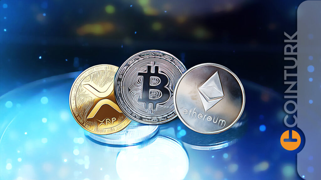 Lider, Piyasaya Yön Veriyor: Bitcoin (BTC), Ethereum (ETH) ve Ripple (XRP) Fiyat Analizi