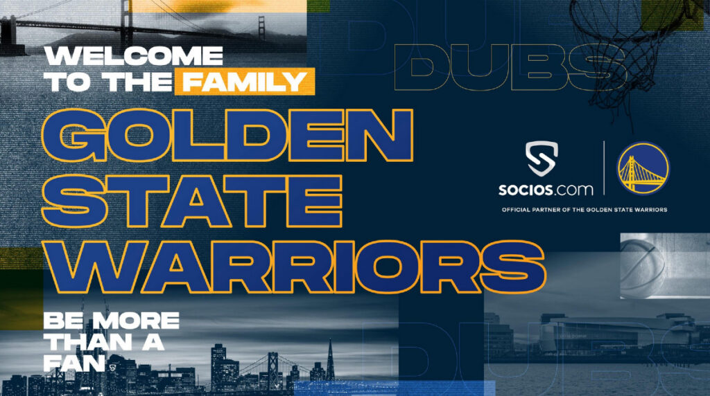 Socios, Yıldızlar Topluluğu Golden State Warriors İle Anlaştı