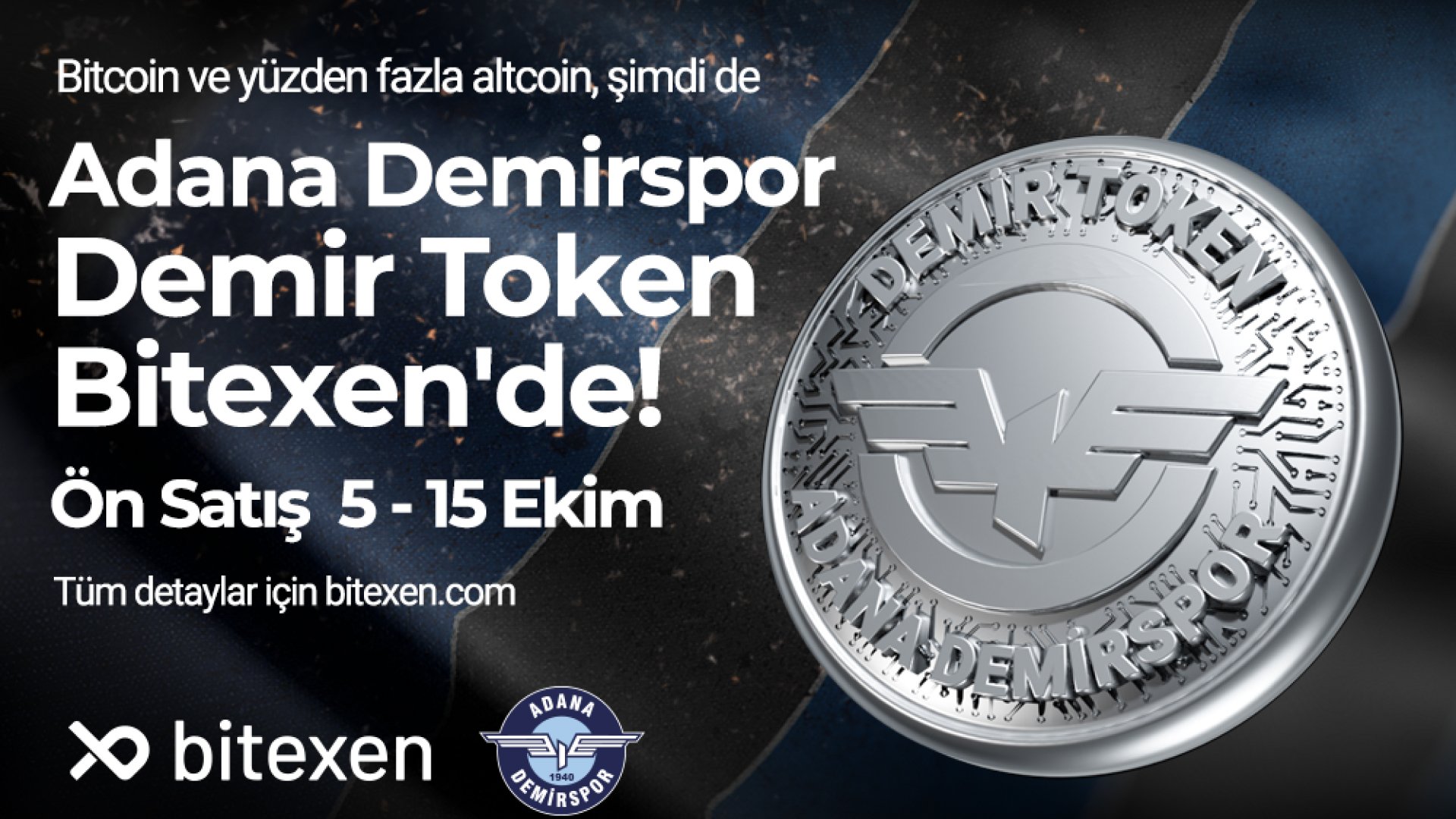 Demir Token Arzı Bitexen’de Başlıyor