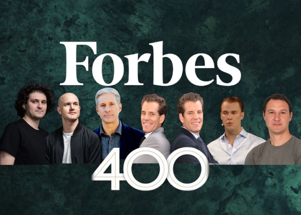 Forbes’in “ABD’nin En Zengin 400 Kişisi” Listesinde 6 Kripto Milyarderi Bulunuyor