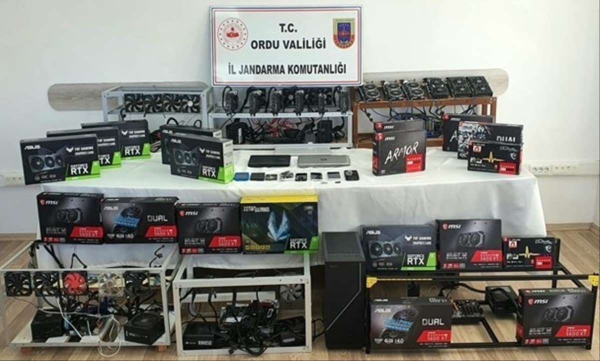 Ordu’da Yasa Dışı Kripto Para Üretimi Yapan Yere Operasyon Düzenlendi