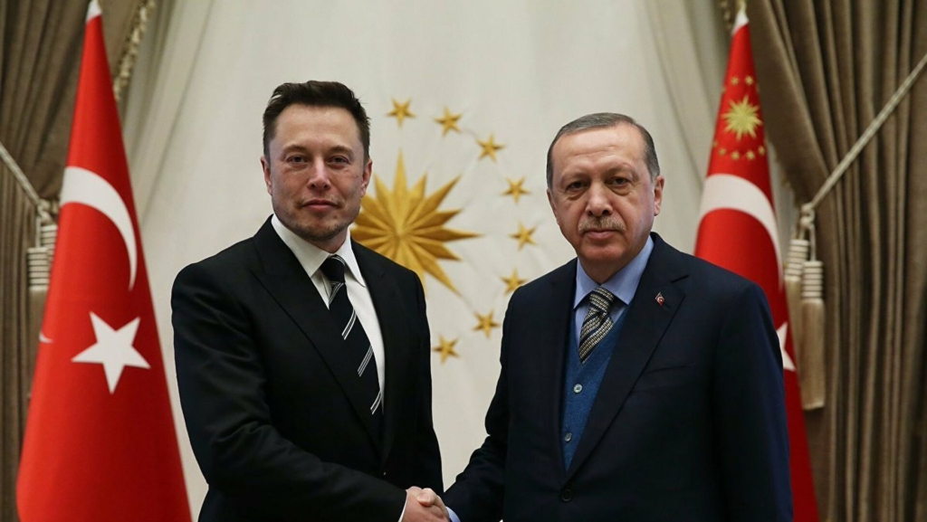 Cumhurbaşkanı Erdoğan, Elon Musk ile Görüştü