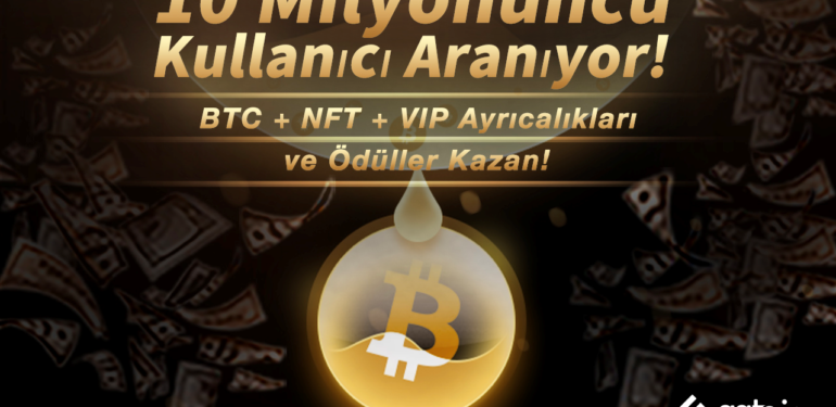 gate-io-on-milyonuncu-kullanicisina-btc-verecek - Crypto Turkey Gate.io, On Milyonuncu Kullanıcısına BTC Verecek!