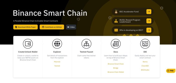 binance smart chain