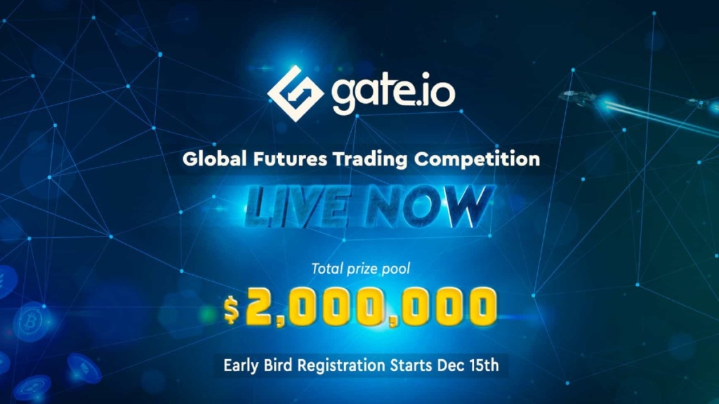 Gate.io’nun 2 Milyon Dolara Varan Ödüller Sunan Küresel Vadeli İşlem Yarışması Başladı