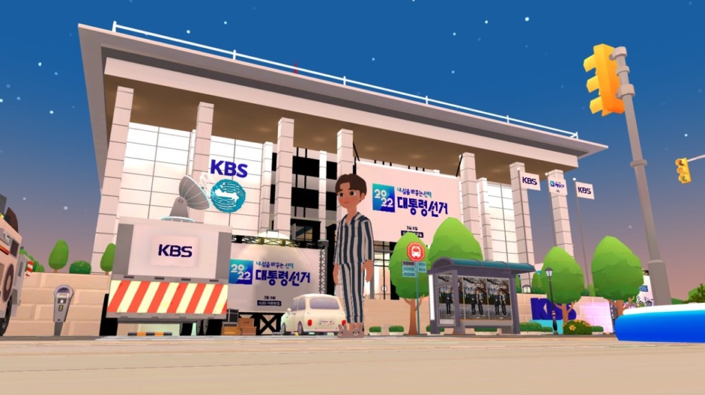 Güney Koreli Televizyon Kanalı KBS, 2022 Seçimleri İçin Metaverse’de Stüdyo Açtı