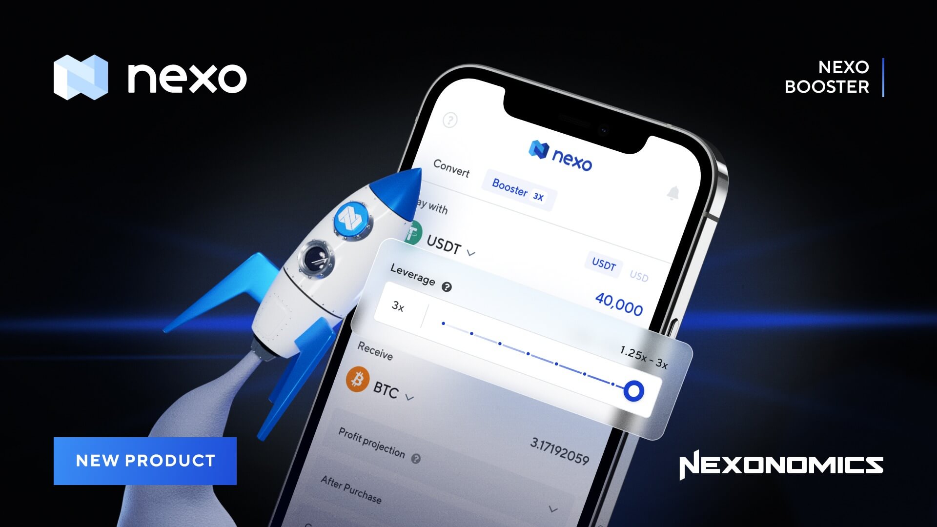 Nexo Booster! Kaldıraç Nexo’ya Geliyor