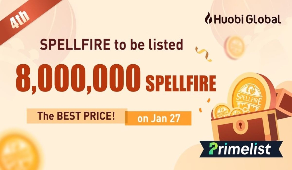 Spellfire, 27 Ocak’ta Huobi Primelist’te Listeleniyor!