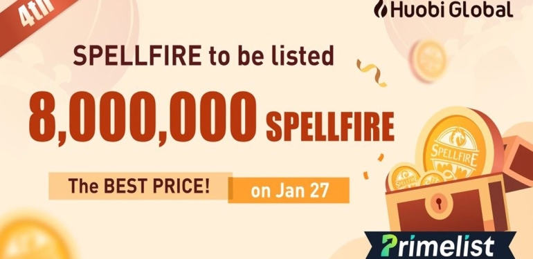 Spellfire, 27 Ocak’ta Huobi Primelist’te Listeleniyor!