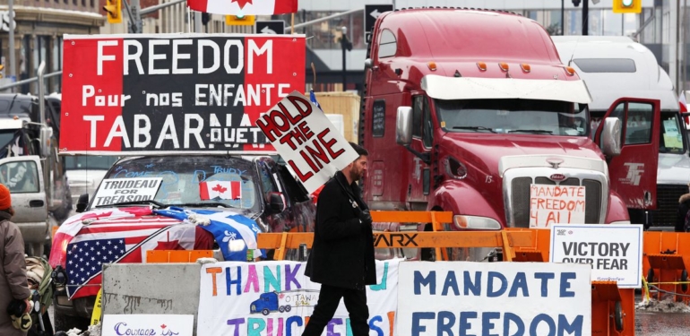 Kanadalı Kamyoncular, 700.000 Dolar Değerinde Bitcoin Bağışı Topladı