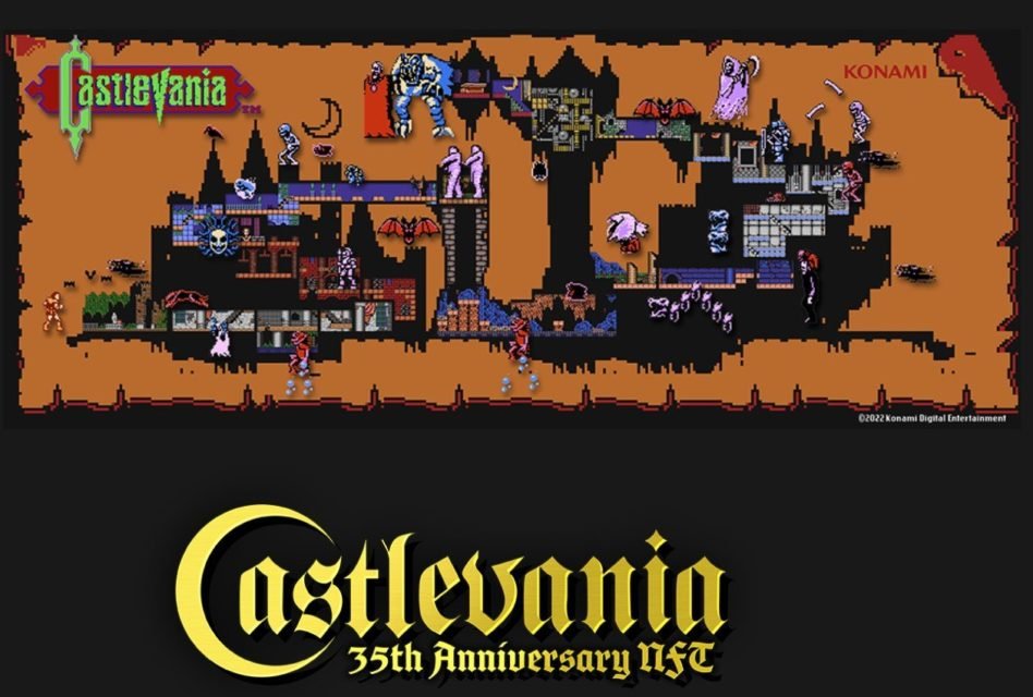 castlevania nft konami