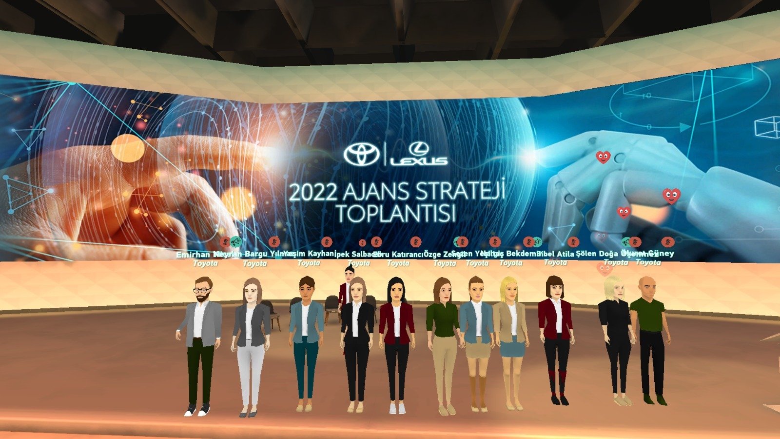 Toyota Türkiye, Metaverse’te Toplantı Düzenledi