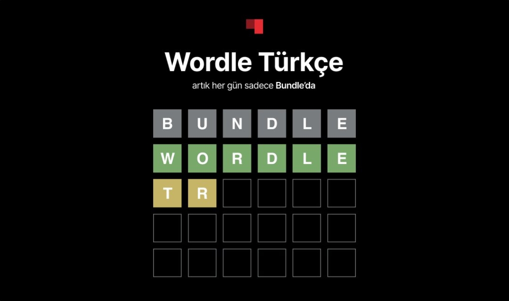 Wordle Türkçe artık sadece Bundle’da