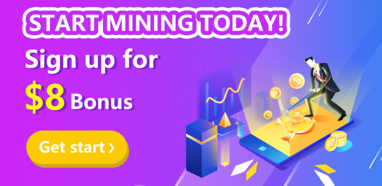2022’nin En İyi Bulut Madenciliğinden Birine Kayıt Olun ve 8 Dolar Ödül Kazanın