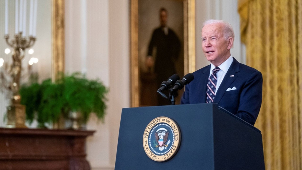 ABD Başkanı Joe Biden, Yeni Yaptırımlar ile İlgili Konuşuyor