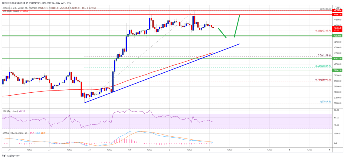 bitcoin btc fiyat analizi ralli bitti mi 3 mart 2022 9