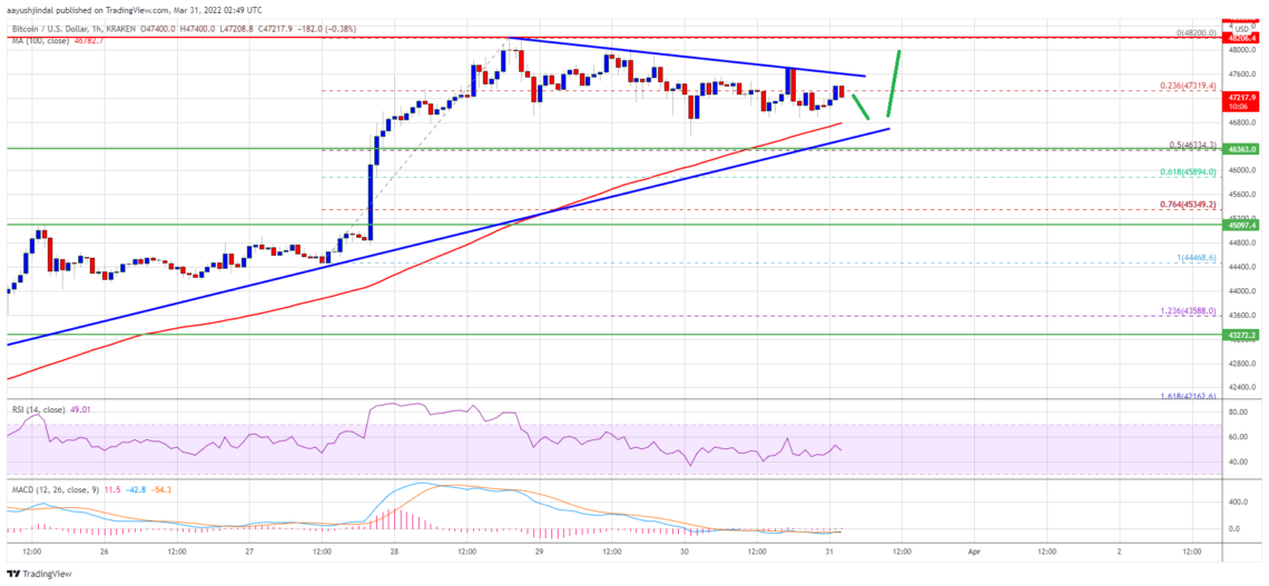 bitcoin btc fiyat analizi yeni bir yukselis mi hedefliyor fiyat hedefleri neler 31 mart 2022 7