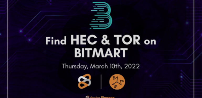 Hector Finance Bitmart’ta Listeleniyor