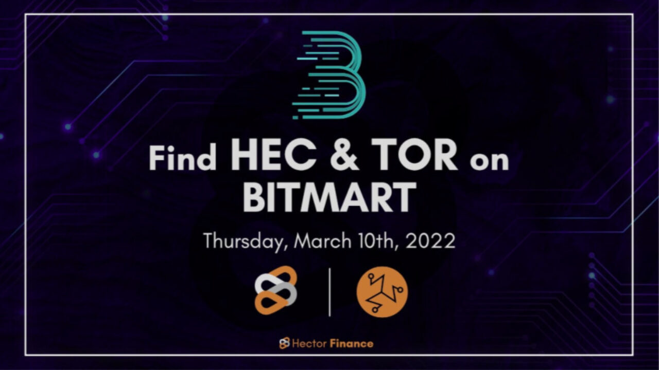 Hector Finance Bitmart’ta Listeleniyor