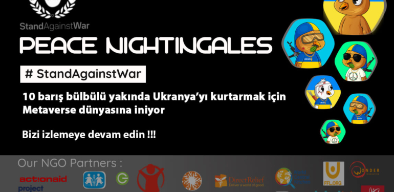 StandAgainstWar, Rus işgalindeki Ukrayna için kripto bağışlarını hızlandırıyor