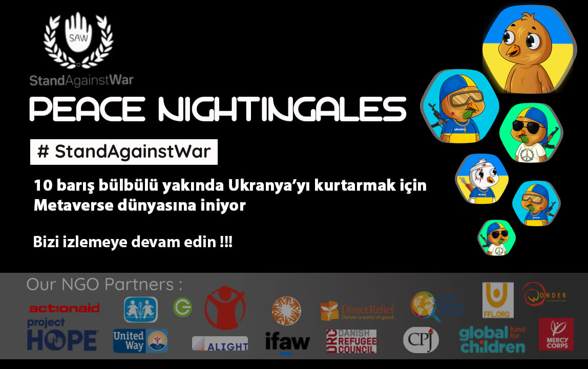 StandAgainstWar, Rus işgalindeki Ukrayna için kripto bağışlarını hızlandırıyor