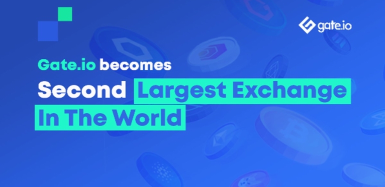 Gate.io, İşlem Hacmine Göre İkinci En Büyük Kripto Borsası Oldu
