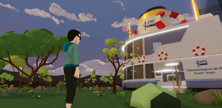 is-sanat-decentraland-de-sergi-acti-tablolarla-bogazici-nde-bir-gezinti - Crypto Turkey İş Sanat, Decentraland’de Sergi Açtı: “Tablolarla Boğaziçi’nde Bir Gezinti”