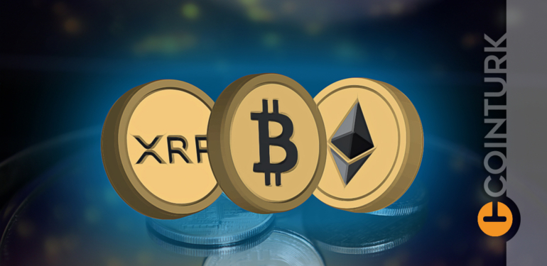Bitcoin (BTC), Ethereum (ETH) ve Ripple (XRP) Grafik! Fiyat Tahminleri!