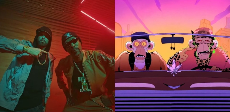 eminem-ve-snoop-dogg-dan-bayc-li-klip - Crypto Turkey Eminem ve Snoop Dogg’dan BAYC’li Klip