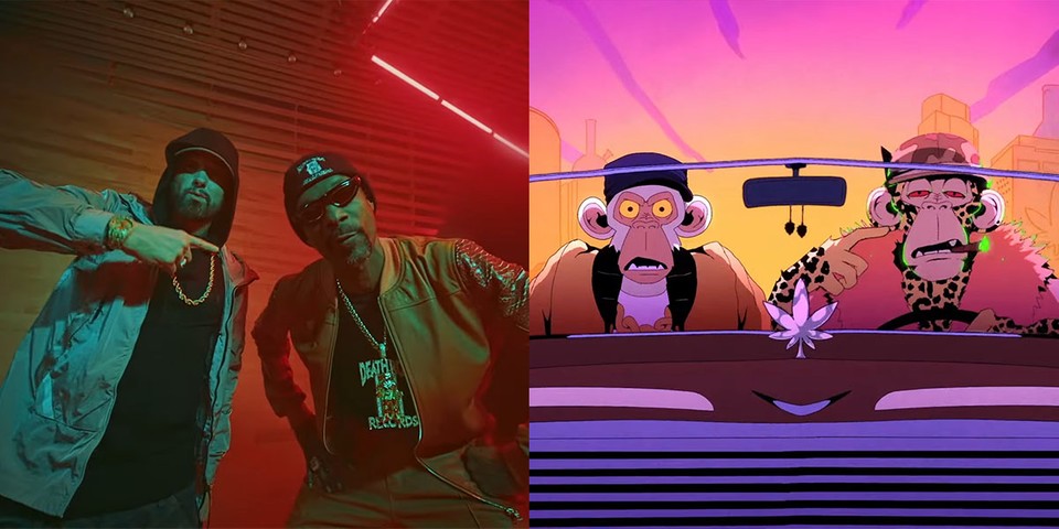Eminem ve Snoop Dogg’dan BAYC’li Klip
