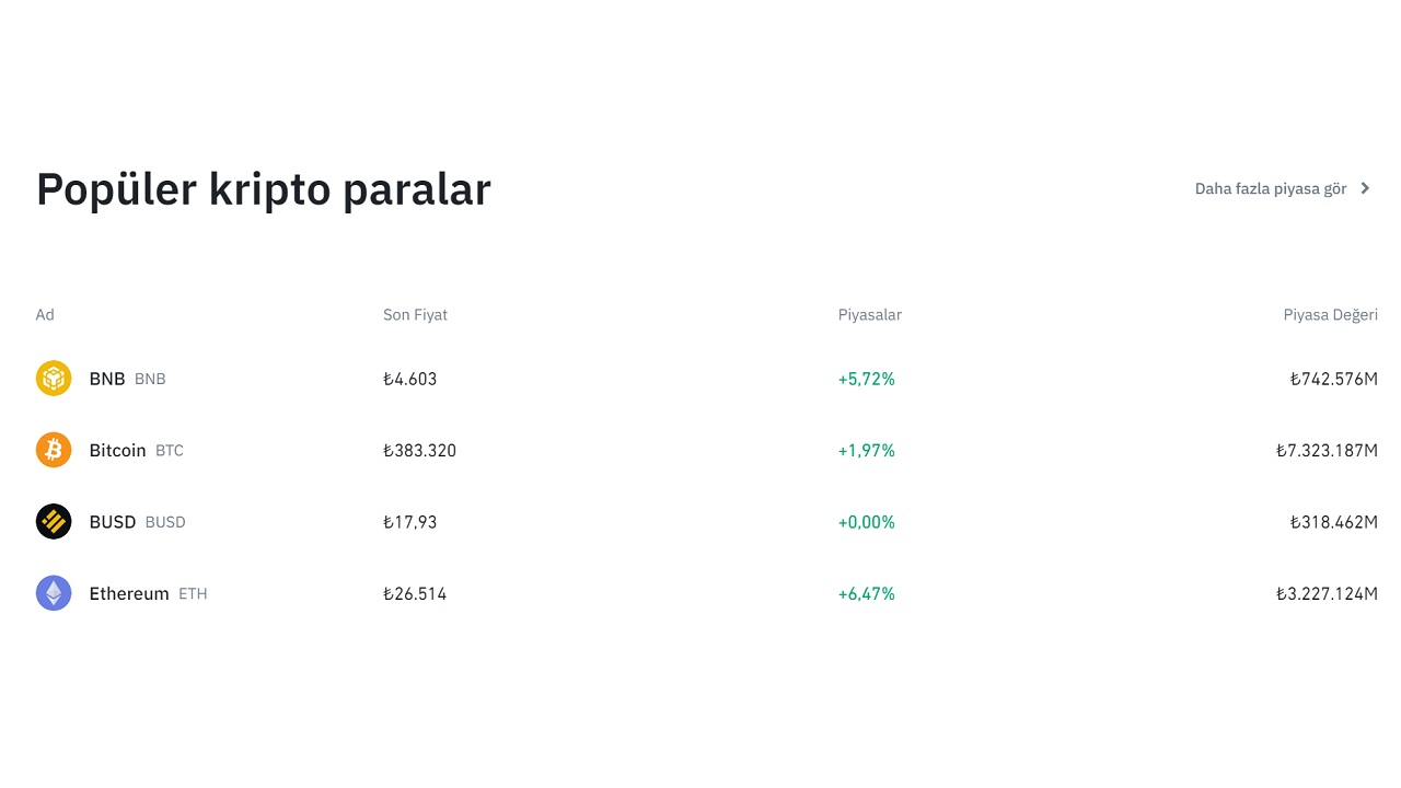 binance tr para yatırma