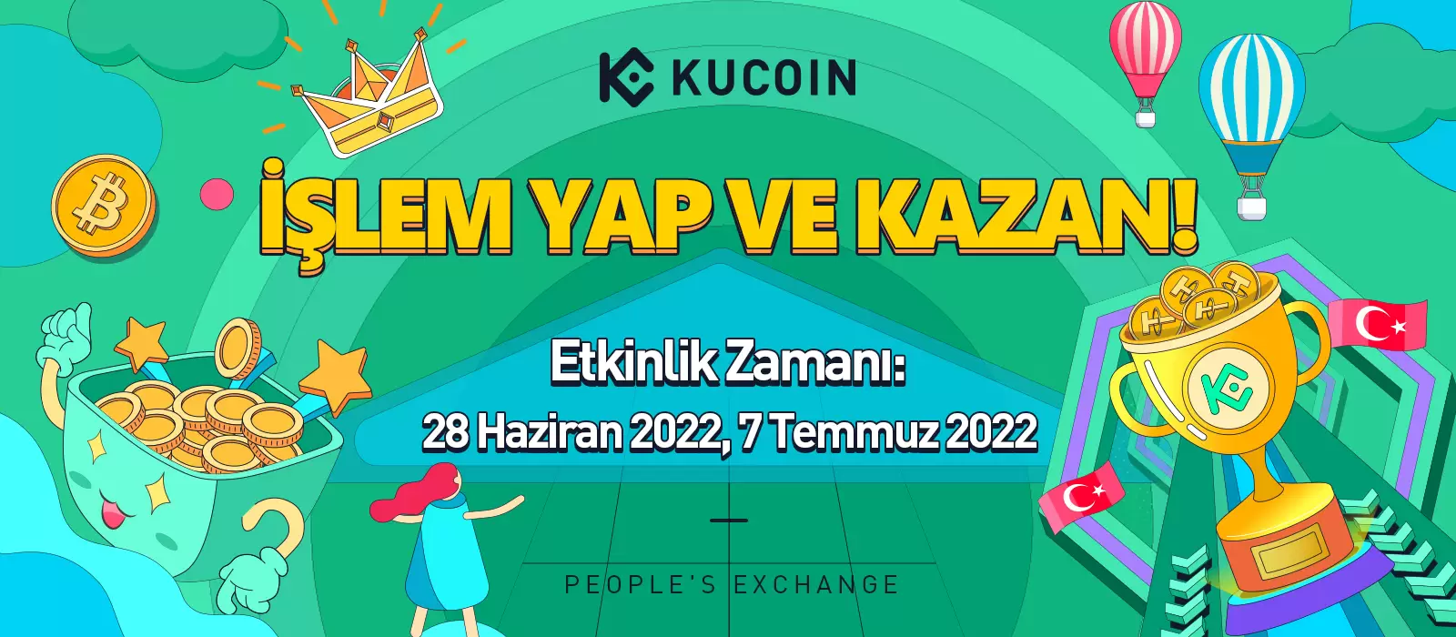 Dünyanın En Büyük Altcoin Borsası KuCoin’den Türkiye’ye Özel Etkinlik!