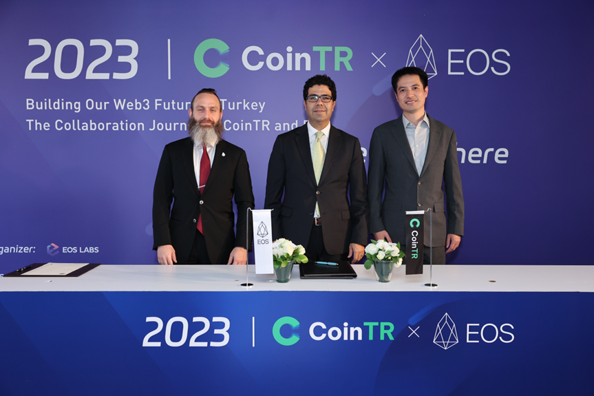 CoinTR ve EOS Network’ten Türk blok zinciri ekosistemini güçlendirecek stratejik ortaklık
