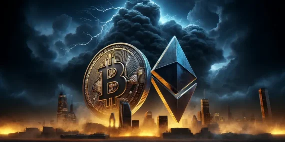 Bitcoin ve Ethereum, Aylık Opsiyon Vade Sonunda Farklı Yönlere Gidiyor