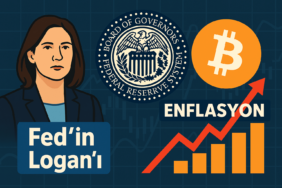 Bitcoin logosu Federal Reserve