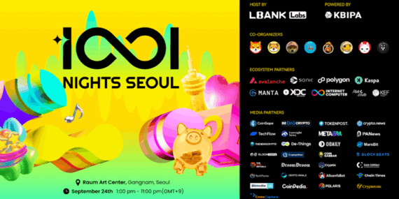 LBank Labs, KBW2025 kapsamında Güney Kore’de “1001 Festival Seoul” etkinliğine ev sahipliği yapacak